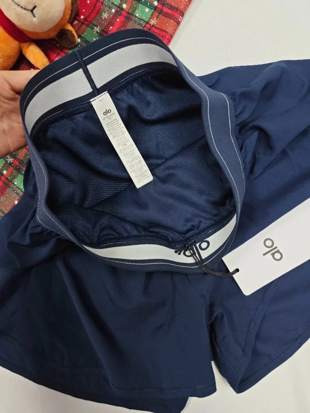 ALO Yoga Navy Blue🌊 Match Point Short  NWT | Lightweight Tennis Shorts😎